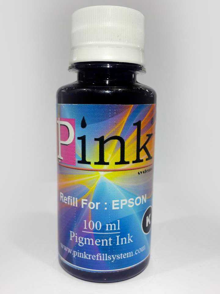 Tinta Refill Pink Epson Pigment Black