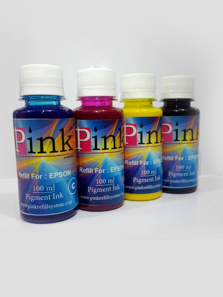 Tinta Refill Pink Epson Pigment 4 Colours