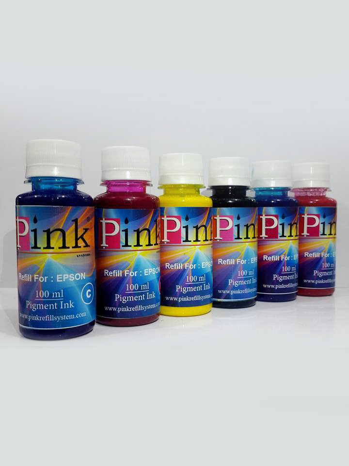 Tinta Refill Pink Epson Pigment 6 Colours