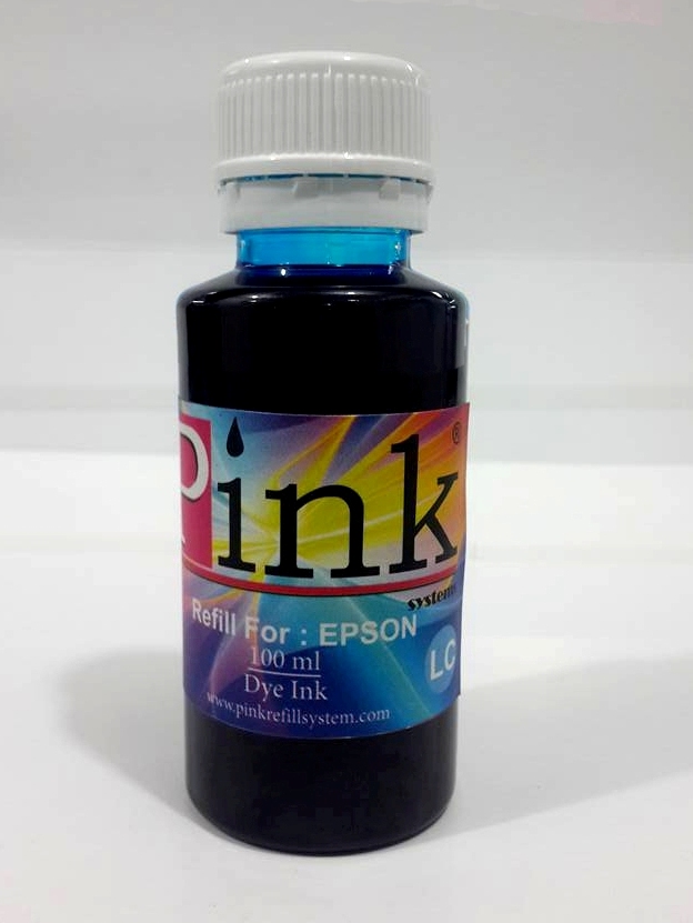 Tinta Refill Pink Epson Dye Light Cyan 100ml