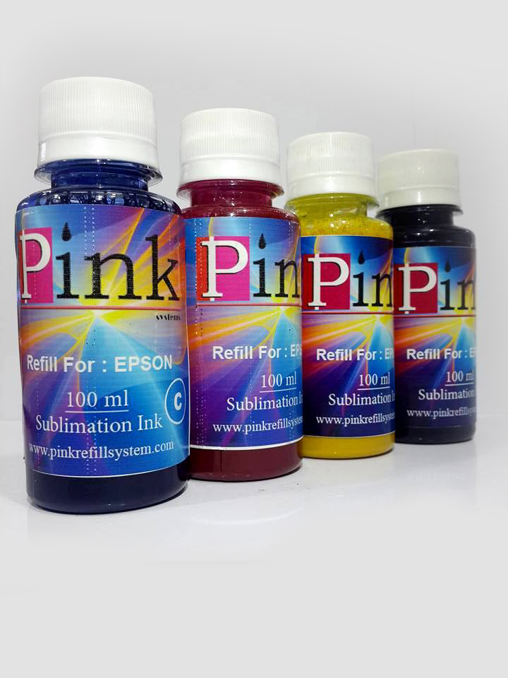 Tinta Refill Pink Epson Sublimation 4 Colours