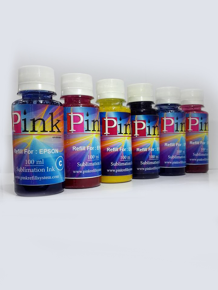 Tinta Refill Pink Epson Sublimation 6 Colours
