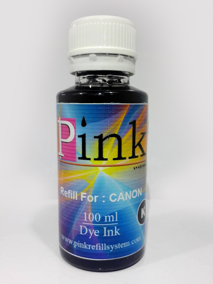 Tinta Refill Pink Canon Dye Black 100ml