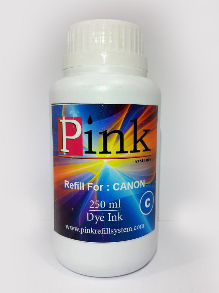 Tinta Refill Pink Canon Dye Cyan 250ml