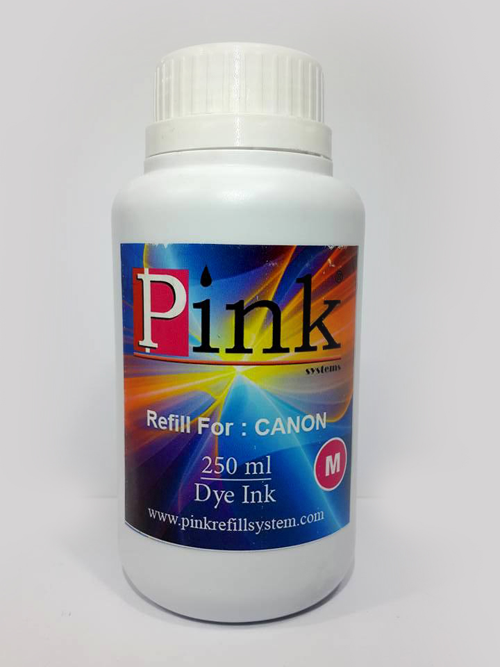 Tinta Refill Pink Canon Dye Magenta 250ml