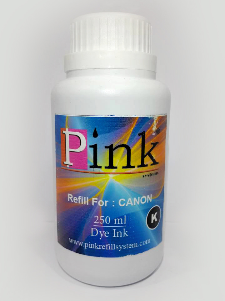 Tinta Refill Pink Canon Dye Black 250ml