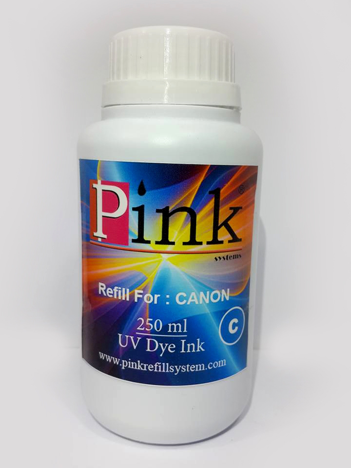 Tinta Refill Pink Canon UV Cyan 250ml