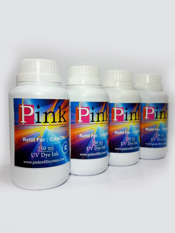 Tinta Refill Pink Canon UV 4 Colours 250ml