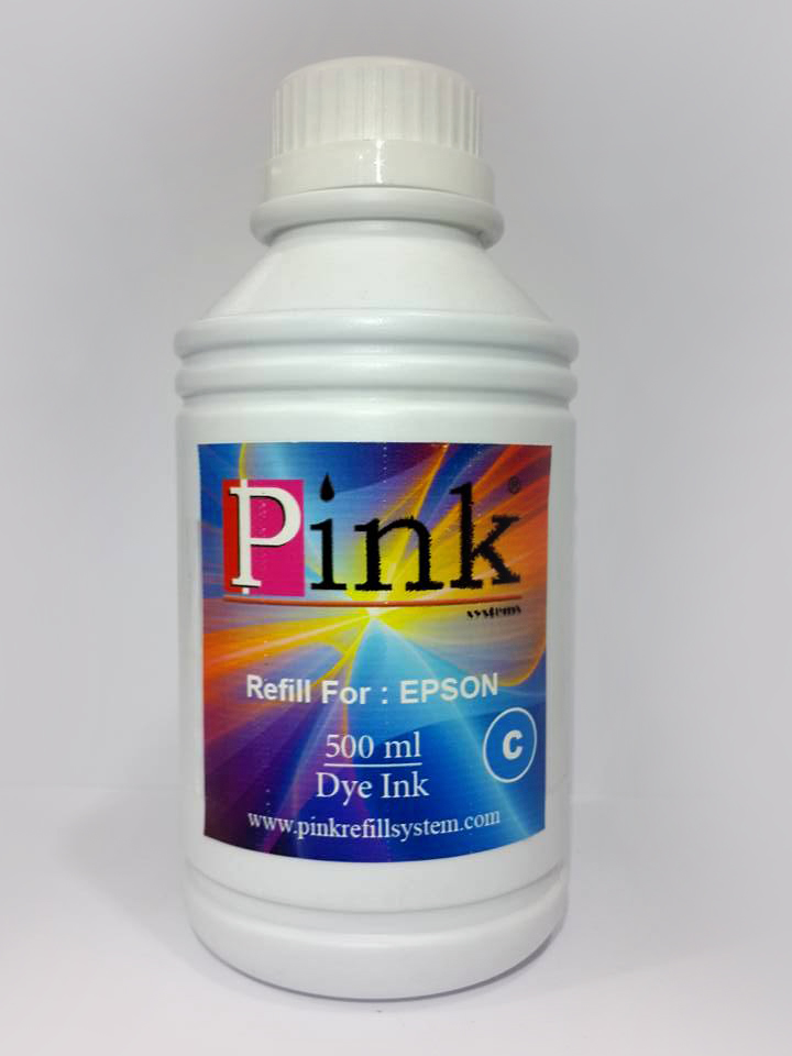 Tinta Refill Pink Epson Dye Cyan 500ml