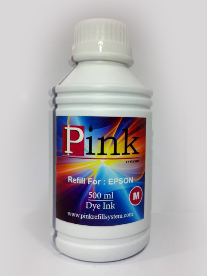 Tinta Refill Pink Epson Dye Magenta 500ml