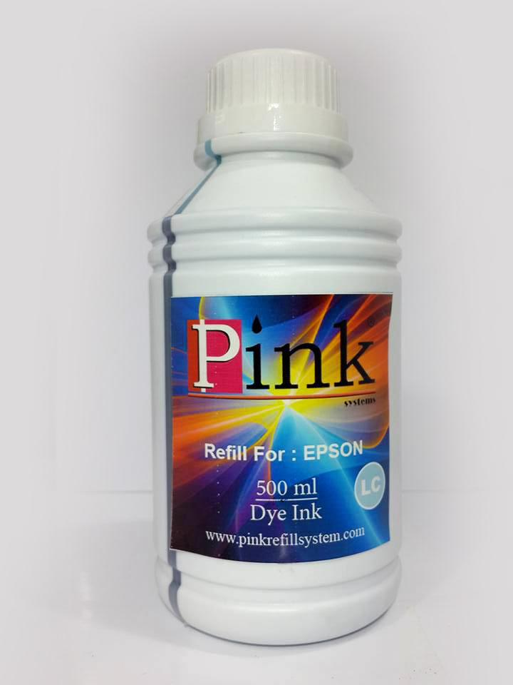 Tinta Refill Pink Epson Dye Light Cyan 500ml
